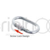 Carabiner_02 aerial hoop lyra circus 25kN Carabiner