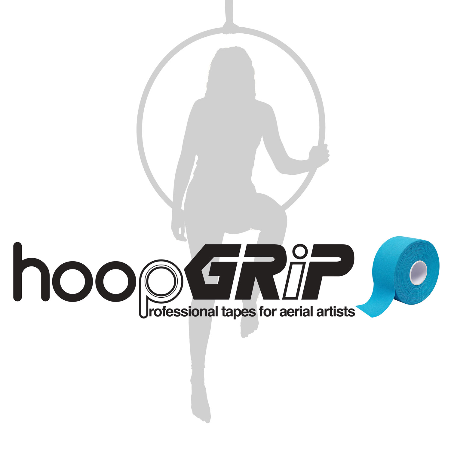 HoopGrip aerial hoop lyra circus HoopGrip Athletic Tape Turquoise
