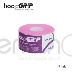 aerial hoop lyra circus HoopGrip Athletic Tape Pink