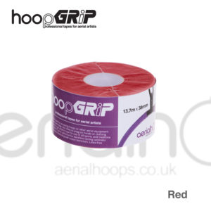 aerial hoop lyra circus HoopGrip Athletic Tape Red