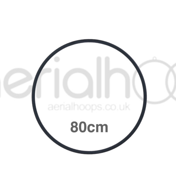 80cm zero point aerial hoop lyra circus Black