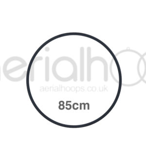85cm zero point aerial hoop lyra circus black