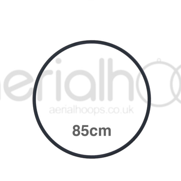 85cm zero point aerial hoop lyra circus black