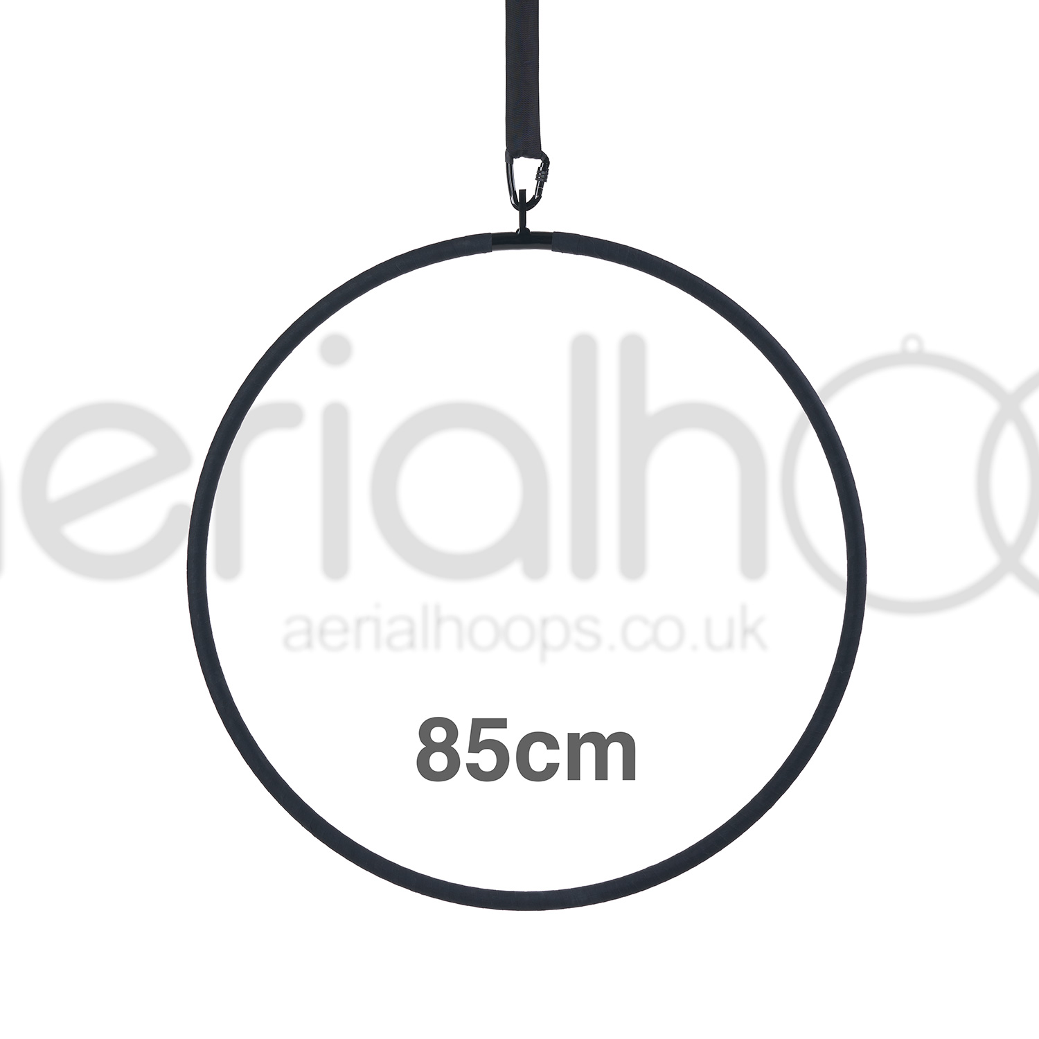 Black_Hoop_01_watermarked85cm 85cm aerial hoop lyra circus black