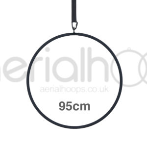 95cm aerial hoop lyra circus black
