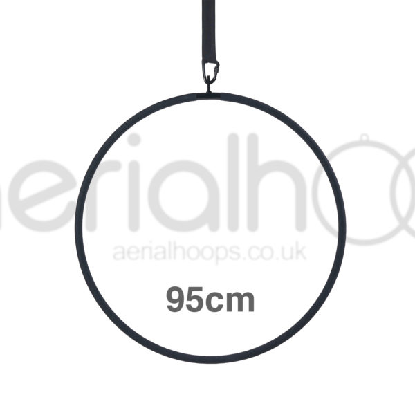 95cm aerial hoop lyra circus black