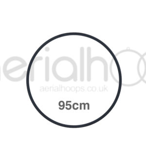 95cm zero point aerial hoop lyra circus black