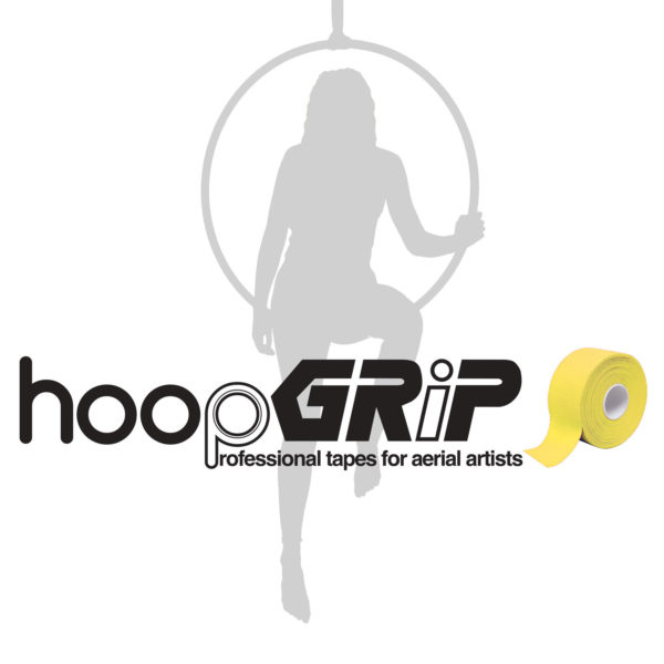 aerial hoop lyra circus HoopGrip Athletic Tapes yellow