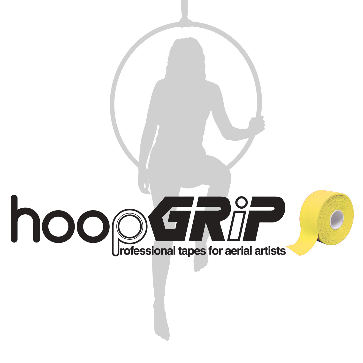 HoopGripYellow aerial hoop lyra circus HoopGrip Athletic Tapes yellow