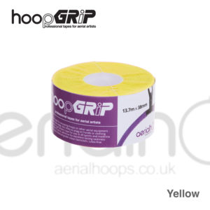 aerial hoop lyra circus HoopGrip Athletic Tapes yellow