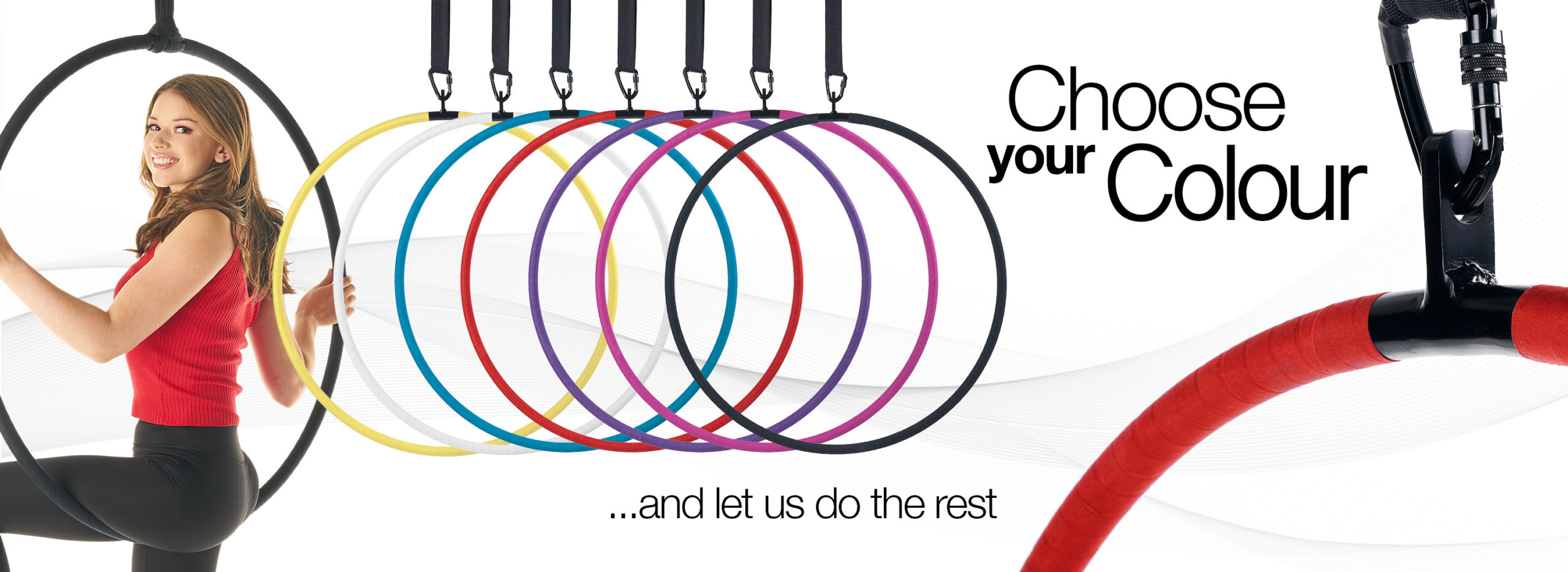 Aerial hoop lyra circus Choose Your Colour