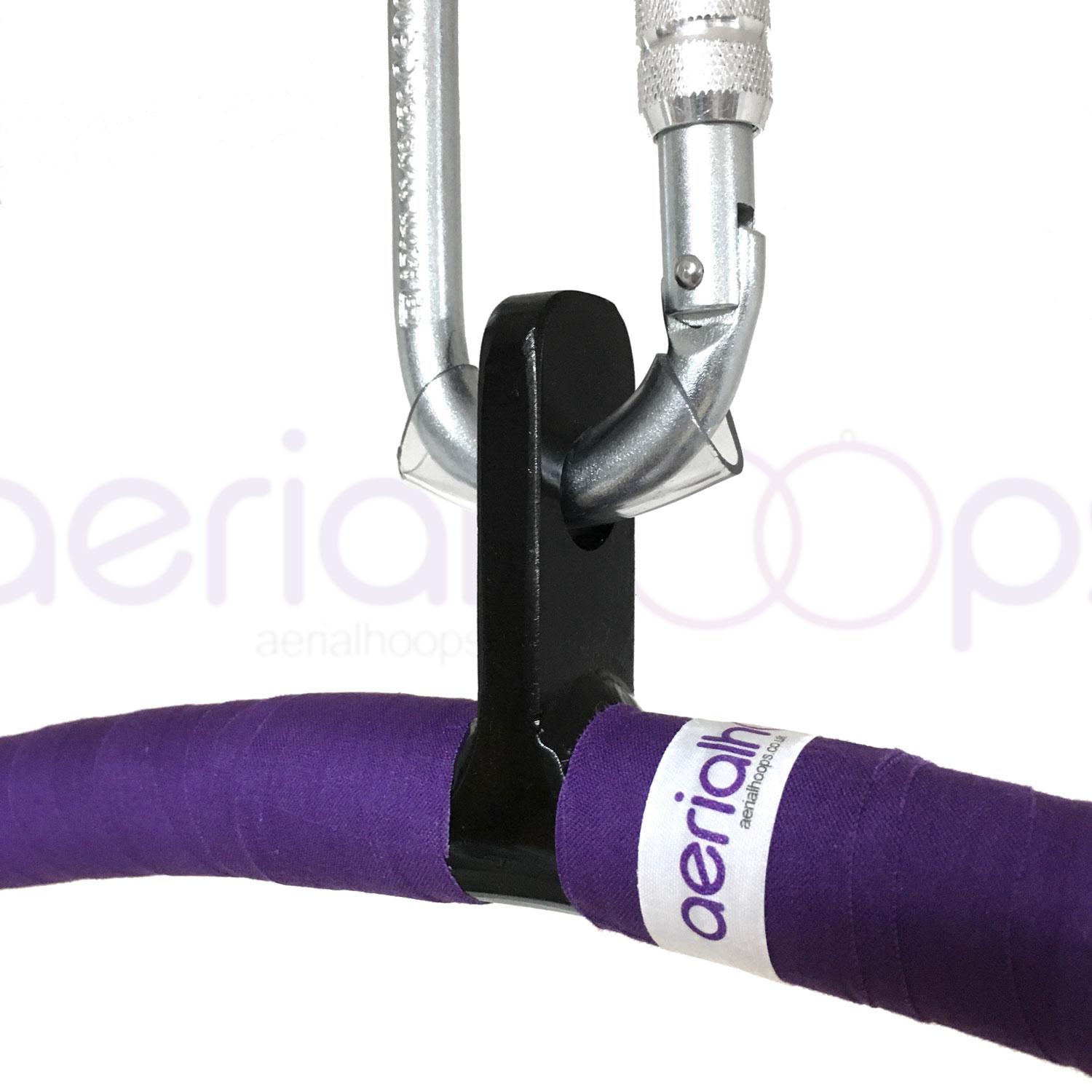 Aerial Hoop Sacrificial Layer tube carabiner hoop