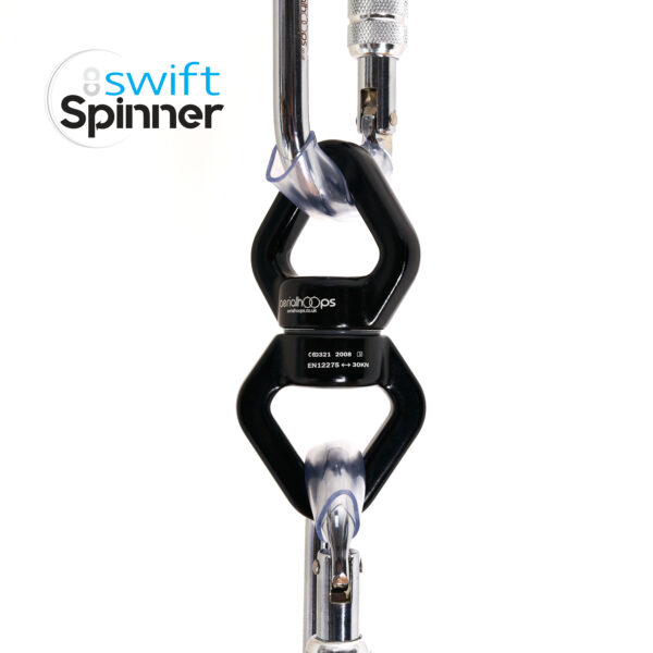 Aerial Swivel Swift Spinner 360 Black 25kn