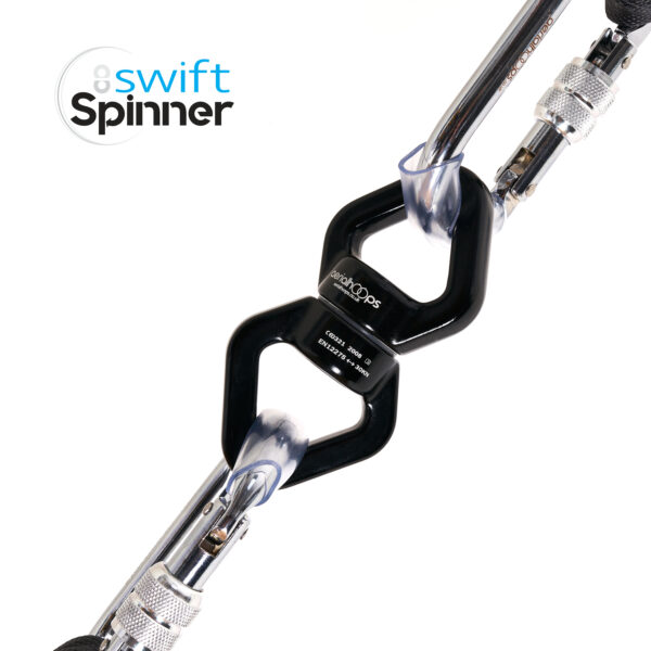 Aerial Swivel Swift Spinner 360 Black 25kn