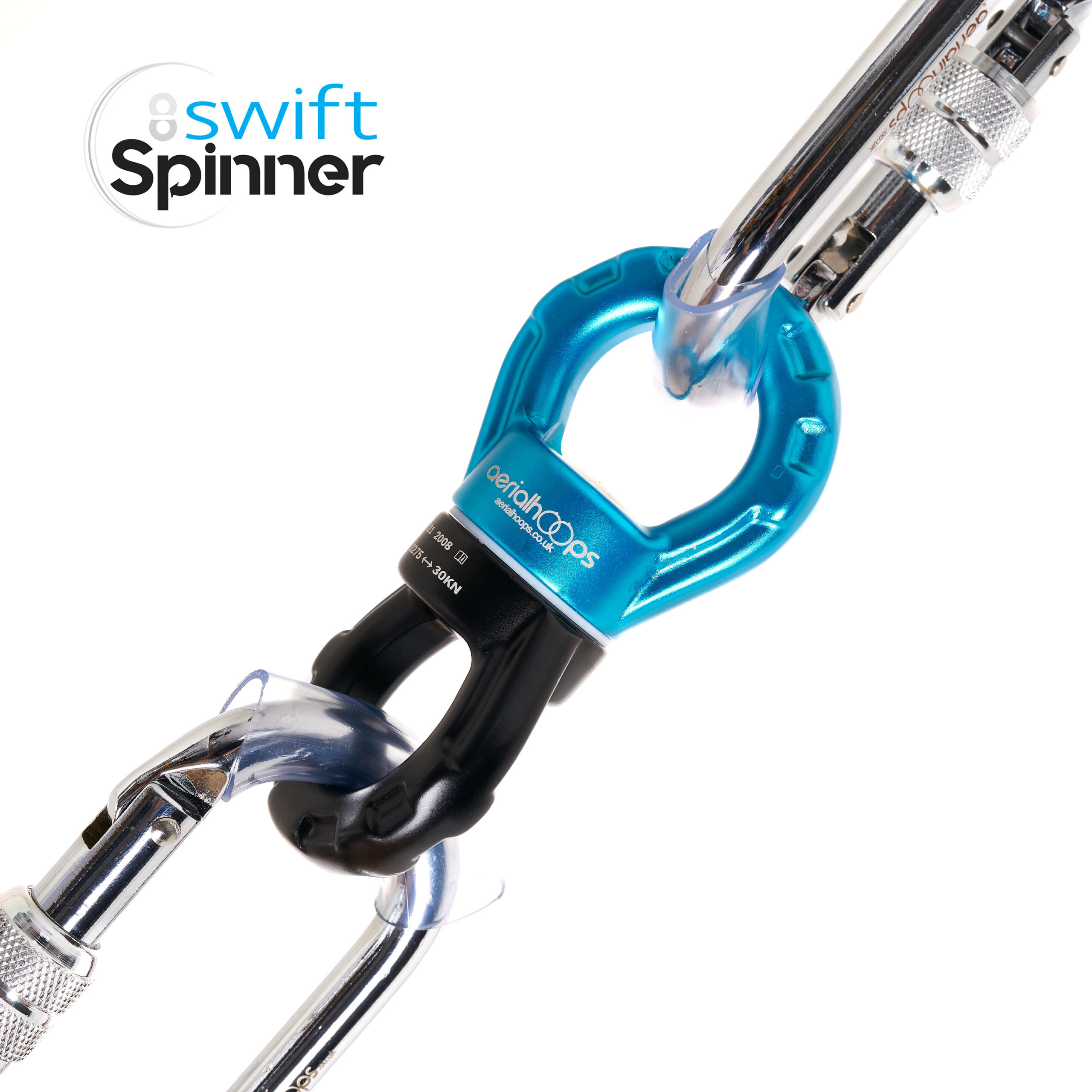 Aerial Swivel Swift Spinner 360 Blue Black 30kn